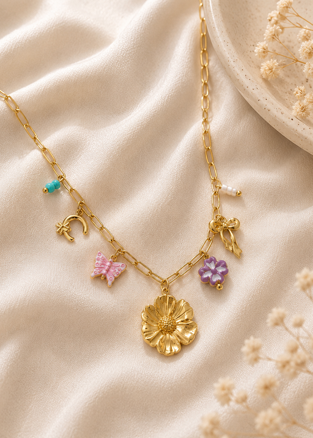 Collier Flora
