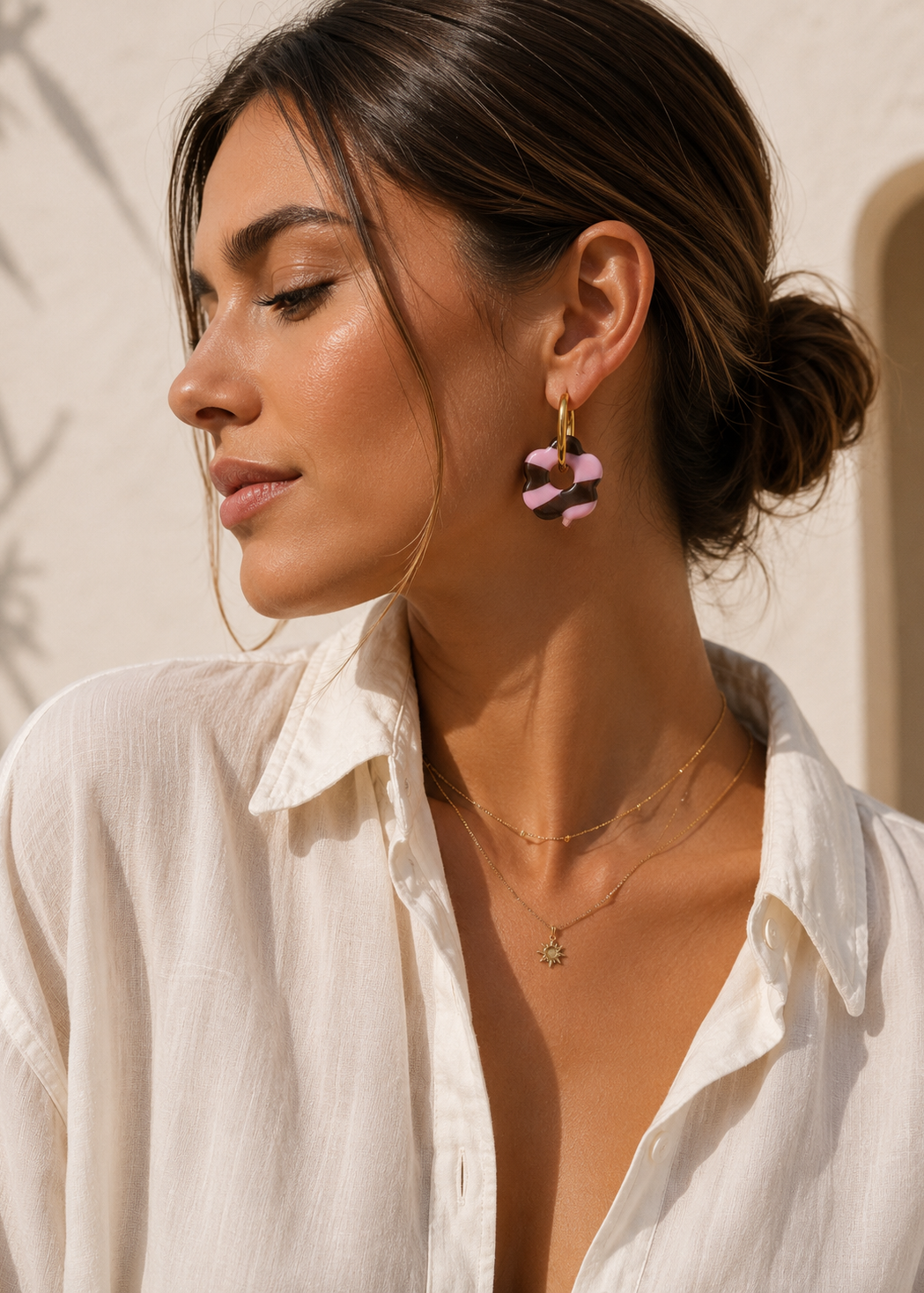 Boucles d’oreilles Rosalie