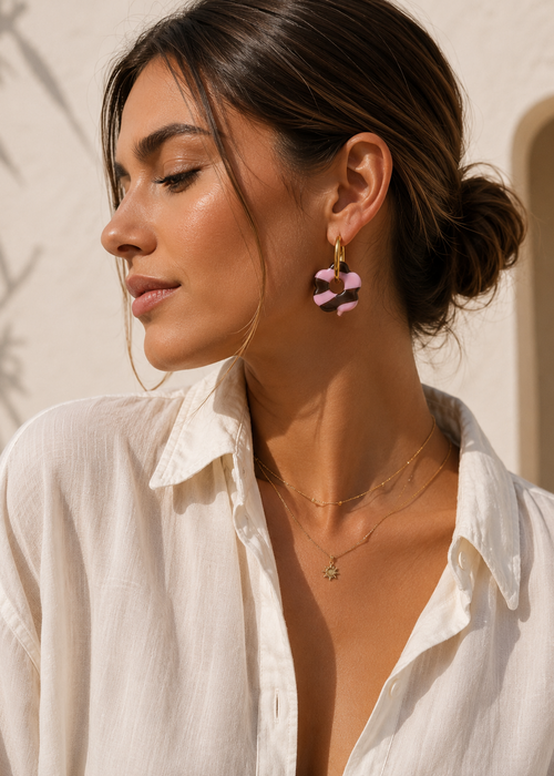 Boucles d’oreilles Rosalie