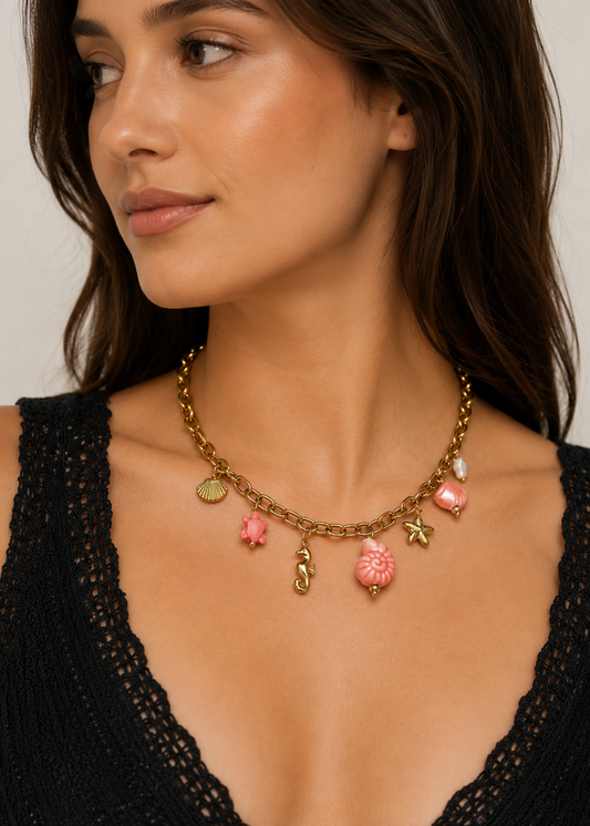 Collier Ocean Pink